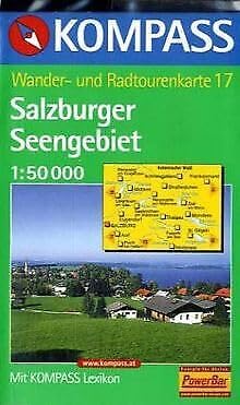 Kompass Karten, Salzburger Seengebiet: Mit Kurzführer und Radwegen. 1:50000 (KOMPASS Wanderkarte) Maps & Plans