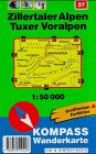 Kompass Karten, Zillertaler Alpen, Tuxer Alpen: Mit Kurzführer und alpinen Skirouten. 1:50000 (KOMPASS Wanderkarte) Leisure, Home & Garden