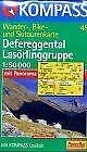 Defereggental - Lasörlinggruppe: Mit Kurzführer, alpinen Skirouten und Radrouten. 1:50000 (KOMPASS Wanderkarte) Leisure, Home & Garden