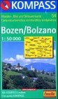 Bozen, Bolzano (Kompass Wanderkarten Nr. 54 - Maßstab 1:50000) Leisure, Home & Garden