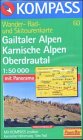 Gailtaler Alpen - Karnische Alpen: Mit Kurzführer und Radwegen. 1:50000 (KOMPASS Wanderkarte) Leisure, Home & Garden