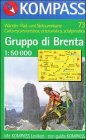 Gruppo di Brenta: Mit Kurzführer und alpinen Skirouten. Dt. /Ital. 1:50000 (KOMPASS Wanderkarte) Leisure, Home & Garden