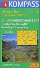 Grossarltal - Kleinarltal: Mit Kurzführer, alpinen Skirouten und Radrouten. 1:50000 (KOMPASS Wanderkarte) Maps & Plans