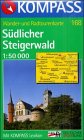 Kompass Karten, Südlicher Steigerwald: Mit Kurzführer und Radwegen. 1:50000 (KOMPASS Wanderkarte) Maps & Plans