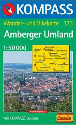 Amberger Umland: Mit Radwegen. 1:50000: 173 book