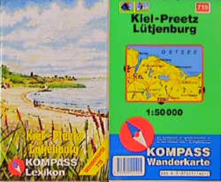 Kiel - Preetz - Lütjenburg: Mit Kurzführer und Radwegen. 1:50000: 715 book