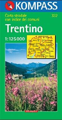 Trentino - Lago di Garda: 1:125000 (KOMPASS Autokarte) Maps & Plans