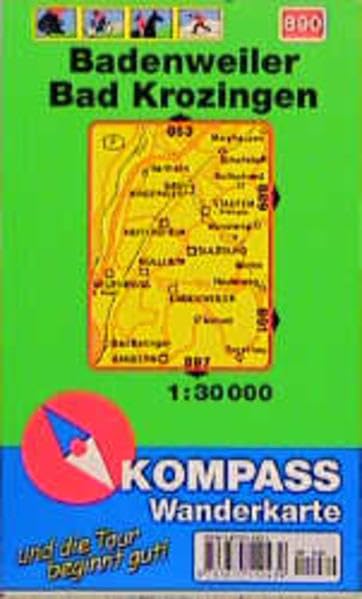 Kompass Karten, Badenweiler, Bad Krozingen: Mit Kurzführer, Radwegen und Loipen. 1:30000 (KOMPASS Wanderkarte) Leisure, Home & Garden