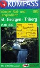St. Georgen - Triberg: Mit Kurzführer, Radwegen und Loipen. 1:30000 (KOMPASS Wanderkarte) Leisure, Home & Garden