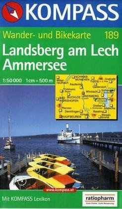 Kompass Karten, Landsberg, Lech, Ammersee: Mit Kurzführer und Radwegen. 1:50000 (KOMPASS Wanderkarte) Leisure, Home & Garden