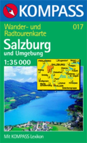 Kompass Karten, Salzburg und Umgebung: Mit Kurzführer und Radwegen. 1:35000 (KOMPASS Wanderkarte) Leisure, Home & Garden