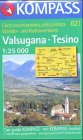 Valsugana /Cima d'Asta /Val dei Mocheni: Mit Kurzführer. Dt. /Ital. 1:25000 (KOMPASS Wanderkarte) Leisure, Home & Garden