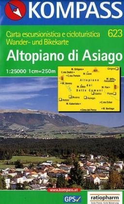 Kompass Karten, Altopiano di Asiago: Mit Kurzführer. Dt. /Ital. 1:25000 (KOMPASS Wanderkarte) Leisure, Home & Garden
