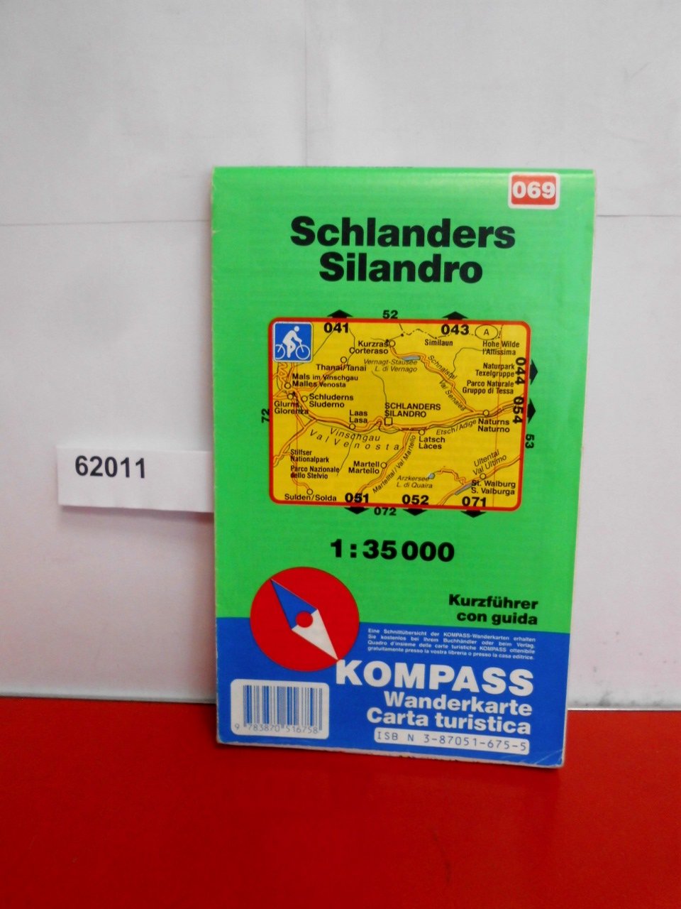 Kompass Karten, Schlanders, Silandro: Mit alpinen Skirouten und Radrouten. Dt. /Ital. 1:35000 (KOMPASS Wanderkarte) Leisure, Home & Garden