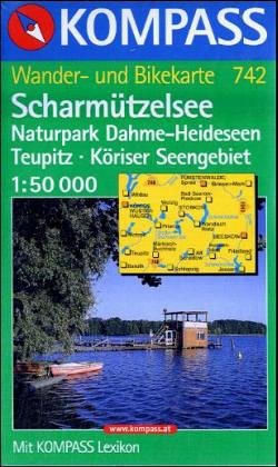 Kompass Karten, Scharmützelsee: Mit Kurzführer und Radwegen. 1:35000 (KOMPASS Wanderkarte) Maps & Plans