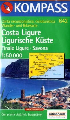 Kompass Karten, Finale Ligure, Manie, Savona: Mit Ortsplänen. 1:50000 (KOMPASS Wanderkarte) Leisure, Home & Garden