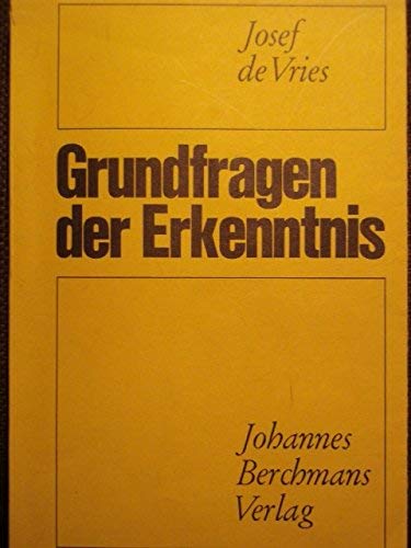 Grundfragen der Erkenntnis Books