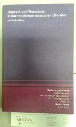 Umwelt- und Tierschutz in der modernen russischen Literatur (Osteuropa-Forschung) Contemporary literature Books