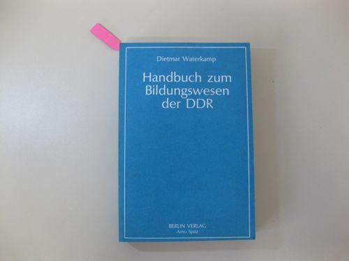 Handbuch zum Bildungswesen der DDR Books