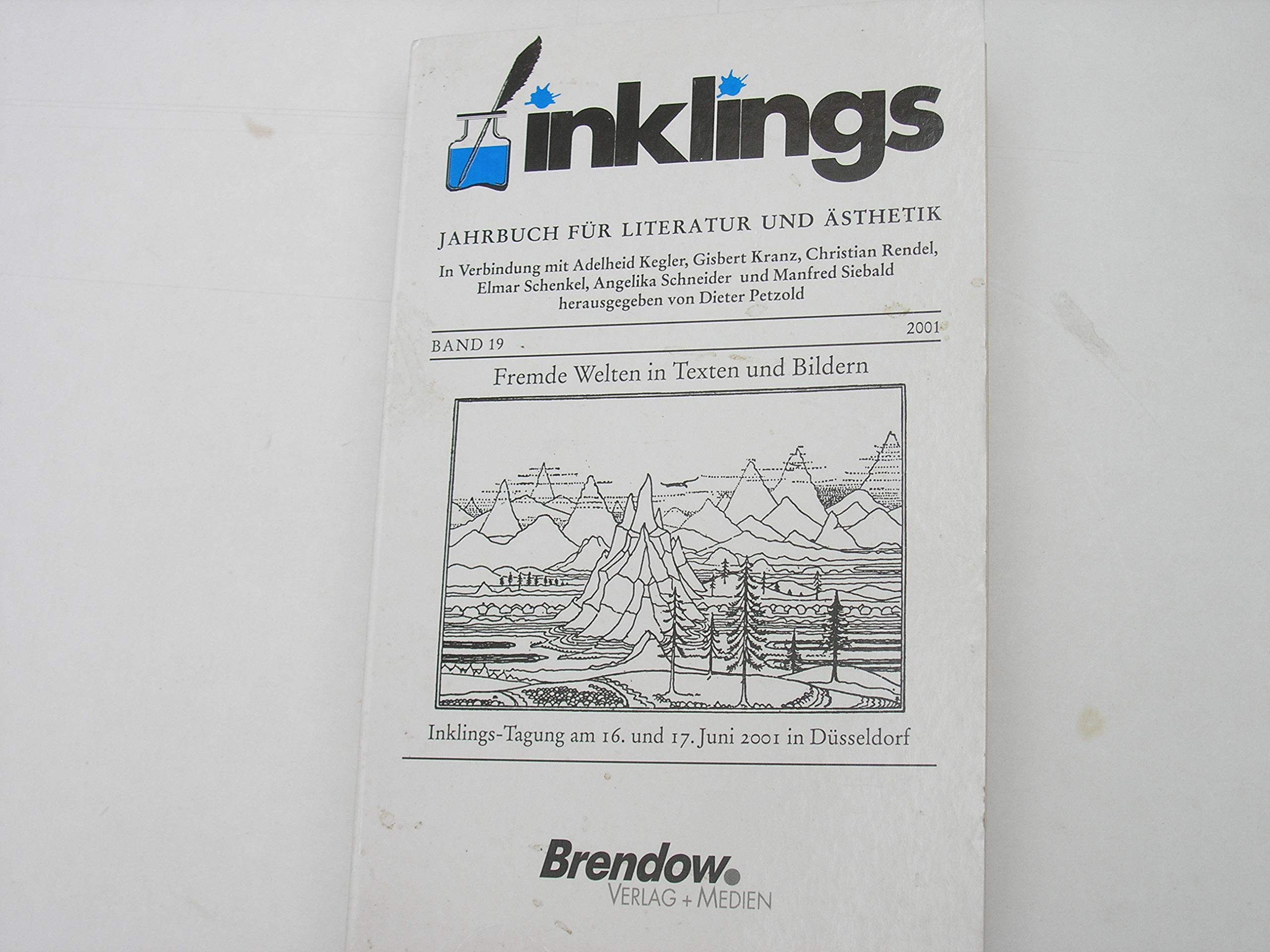 inklings Band 19: Fremde Welten in Texten und Bildern Jahrbuch für Literatur und Ästhetik Books