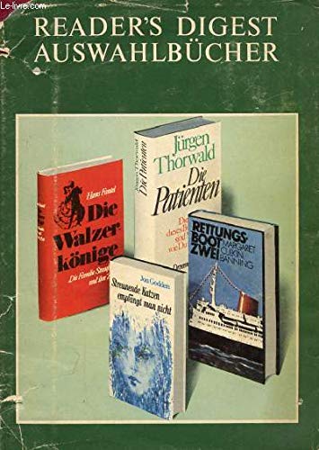 Streunende Katzen empfängt man nicht/Die Patienten/Die Walzerkönige/Rettungsboot zwei Books