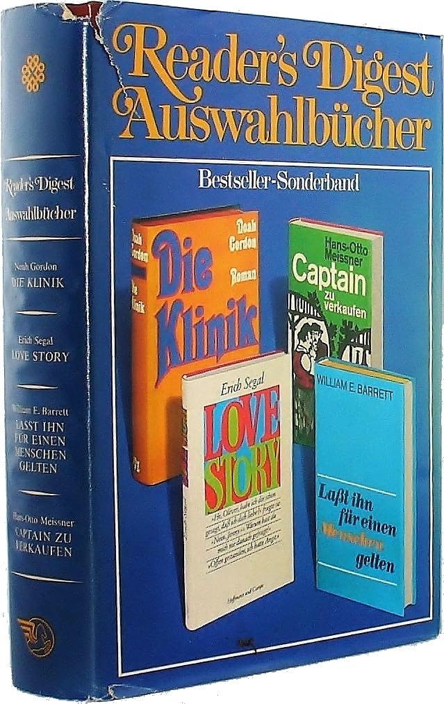 Die Klinik/Love Story/Lasst ihn für einen Menschen gelten/Captain zu verkaufen - bk884 Books