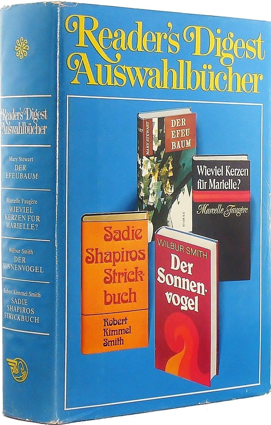 Der Efeubaum. Wieviel Kerzen für Marielle? Der Sonnenvogel. Sadie Shapiros Strickbuch. Books