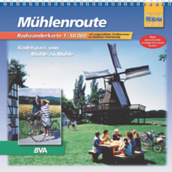 Mühlenroute: Radwanderweg von Mühle zu Mühle. Radwanderführer 1:50000 Leisure, Home & Garden