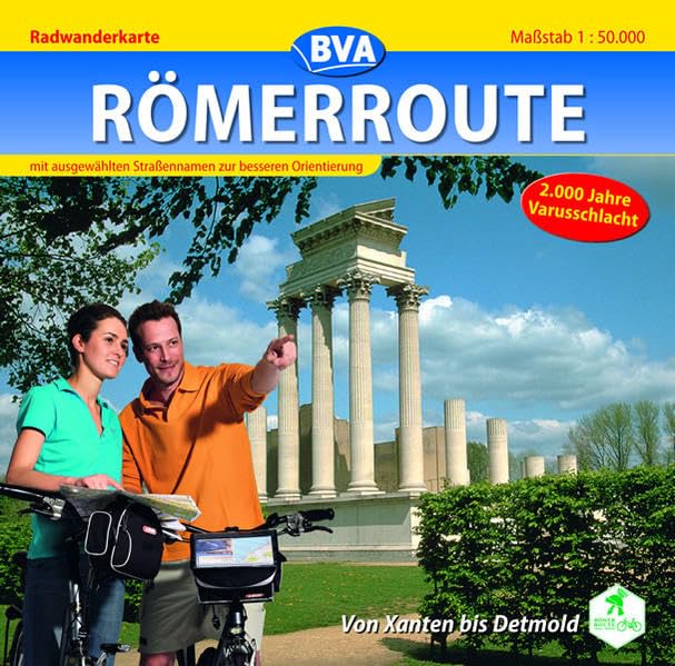 Product Image: Römerroute: Xanten - Detmold. Radwanderführer 1:50000