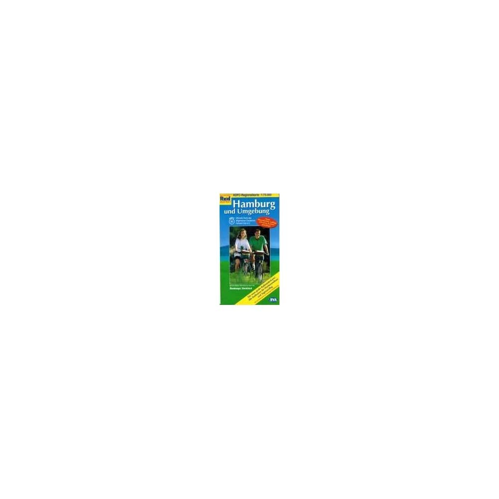 ADFC Regionalkarten, Hamburg und Umgebung: Mit Lauenburgischen Seen (ADFC-Regionalkarte 1:75000) Leisure, Home & Garden