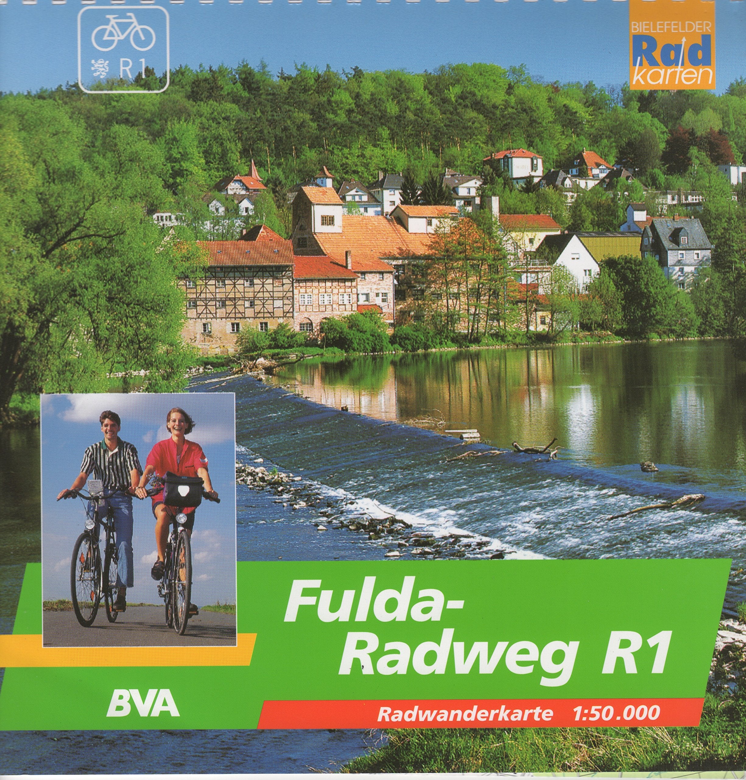 Fulda-Radweg R1: Radwanderführer. 1:50000 Leisure, Home & Garden