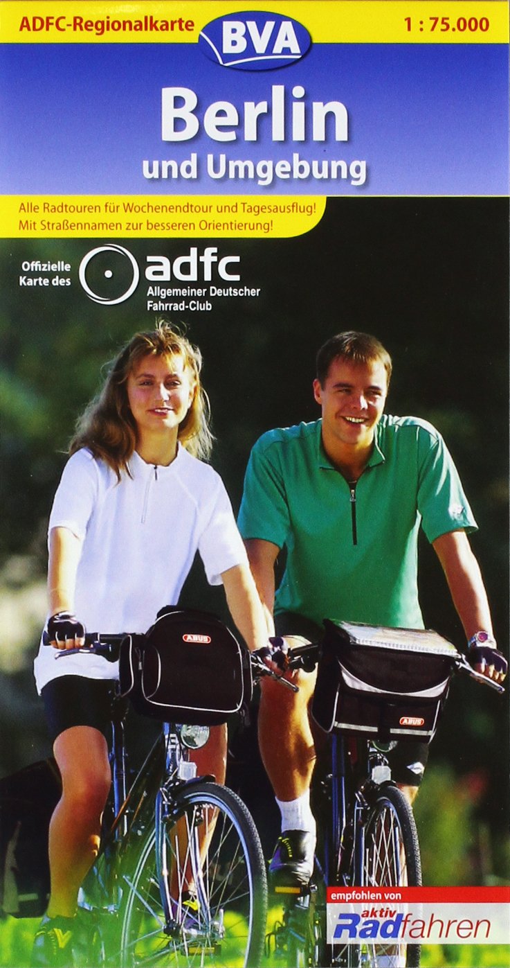 ADFC Regionalkarten, Berlin und Umgebung: Alle Radtouren für Wochenendtour und Tagesausflug! Mit Straßennamen zur besseren Orientierung!. Offizielle ... Fahrrad-Club (ADFC-Regionalkarte 1:75000) Leisure, Home & Garden