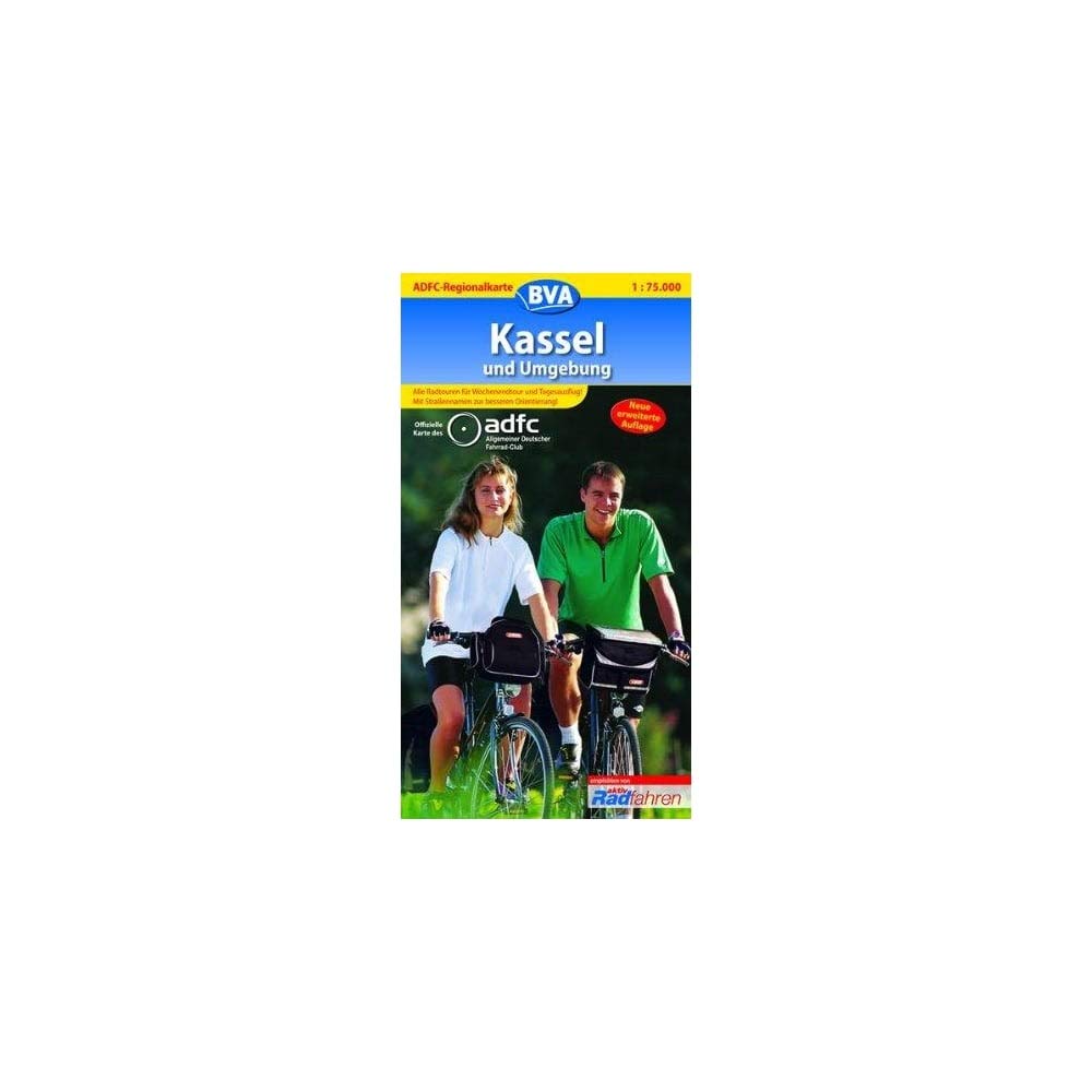 ADFC Regionalkarten, Kassel: Alle Radtouren für Wochenendtour und Tagesausflug! Mit Straßennamen zur besseren Orientierung!. Offizielle Karte d. ... Fahrrad-Club (ADFC-Regionalkarte 1:75000) Leisure, Home & Garden