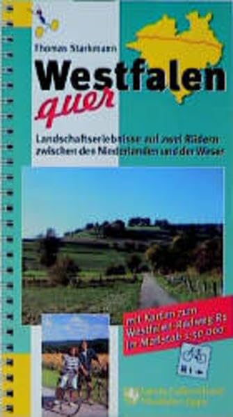 Radwanderführer Westfalen quer R1: Massstab 1:50000 Leisure, Home & Garden