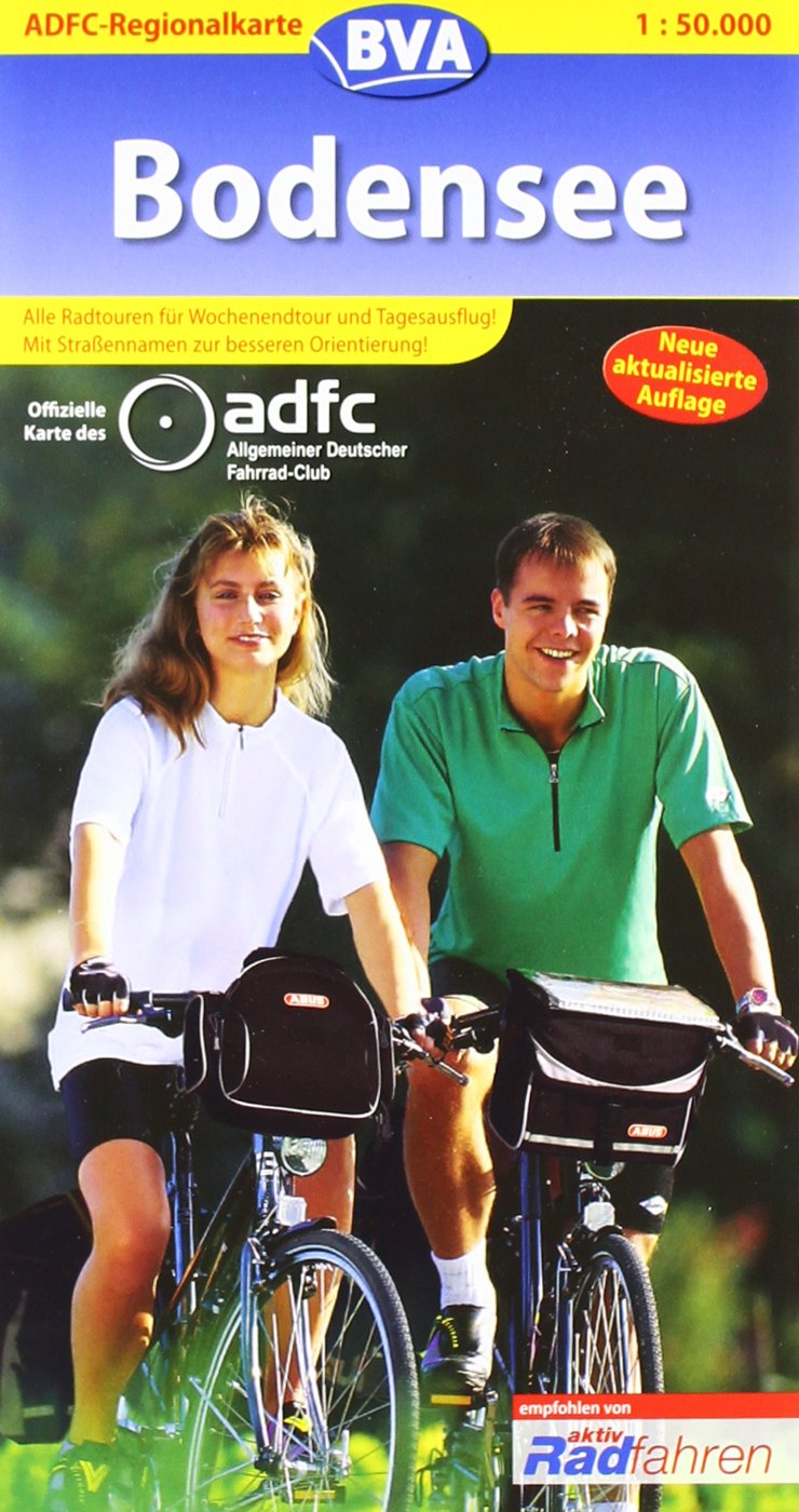 ADFC Regionalkarten, Bodensee (ADFC-Regionalkarte 1:50.000) Leisure, Home & Garden