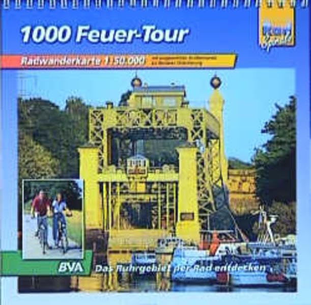 1000 Feuer Tour (Ruhrgebiet): Radwanderführer Massstab 1:50000 Leisure, Home & Garden