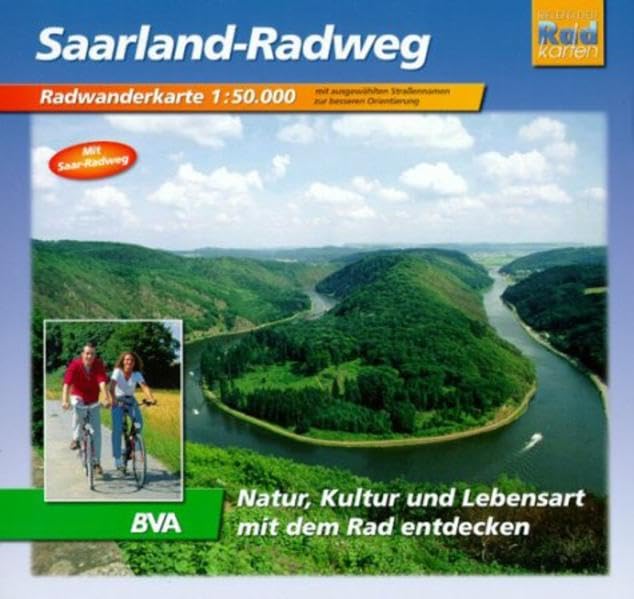 Saarland-Radweg: Radwanderführer Massstab 1:50000 Leisure, Home & Garden