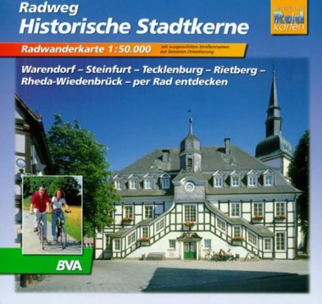 Historische Stadtkerne (Westfalen): Radwanderführer Massstab 1:50000 Maps & Plans