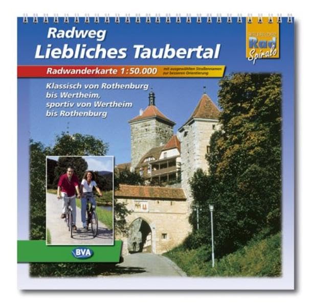 Spiralo Radweg Liebliches Taubertal: Klassisch und sportiv durch die Flusslandschaft entlang der Tauber 1:50000 Leisure, Home & Garden