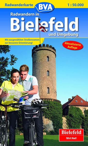 Radwanderkarte Bielefeld und Umgebung: 1:50000 Leisure, Home & Garden