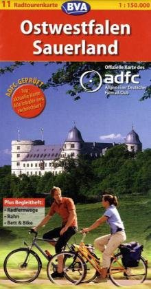 ADFC Radtourenkarten : Ostwestfalen/Sauerland Leisure, Home & Garden