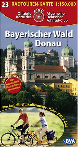 Bayerischer Wald /Donau: Offizielle Karte d. Allgemeinen Deutschen Fahrrad-Club (ADFC) (ADFC-Radtourenkarte 1:150.000) Leisure, Home & Garden