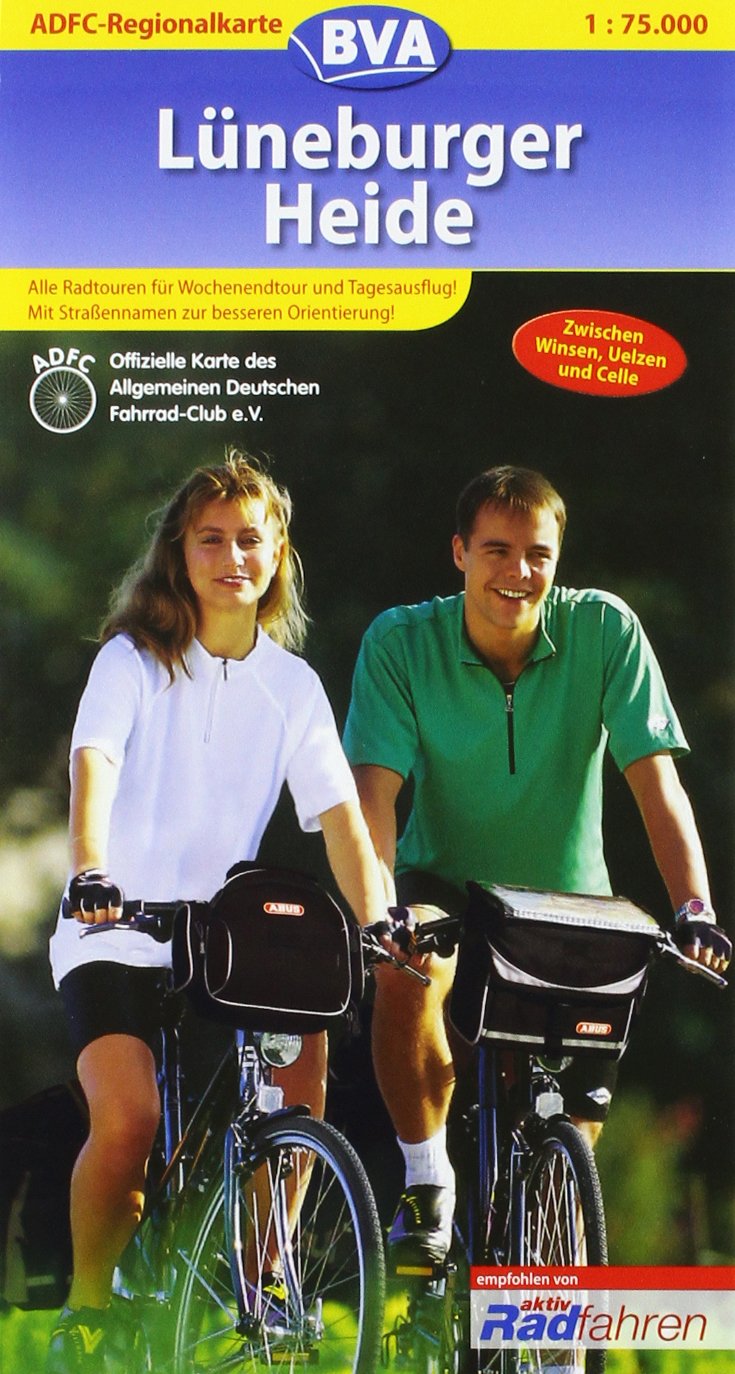 Lüneburger Heide: ADFC-Regionalkarte 1:75.000 Leisure, Home & Garden