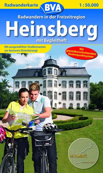 Radwanderkarte BVA Radwandern in der Freizeitregion Heinsberg 1:50.000: mit Begleitheft (Radwanderkarte 1:50.000) Leisure, Home & Garden