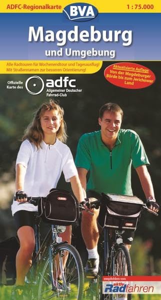 ADFC-Regionalkarte Magdeburg und Umgebung 1 : 75 000 Leisure, Home & Garden