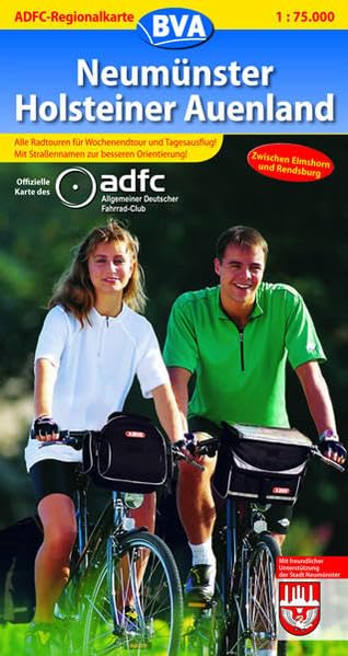 ADFC-Regionalkarte Neumünster / Holsteiner Auenland 1 : 75 000 Leisure, Home & Garden