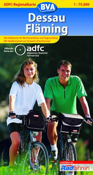 ADFC-Regionalkarte Dessau / Fläming 1 : 75 000 book