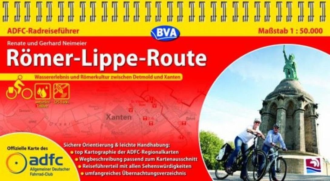 ADFC Radreiseführer Römer-Lippe-Route 1 : 50 000 Leisure, Home & Garden