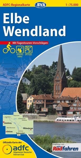 Elbe / Wendland GPS wp r/v cycling map book