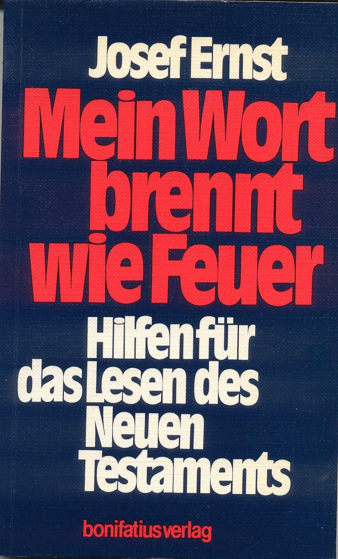 Mein Wort brennt wie Feuer: Hilfen für das Lesen des Neuen Testaments Religion & Esotericism